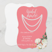 BRIDAL SHOWER INVITATION SAVE THE DATE (Vorne/Hinten)