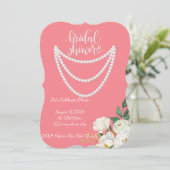 BRIDAL SHOWER INVITATION SAVE THE DATE (Stehend Vorderseite)