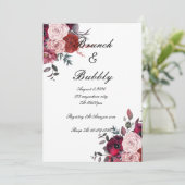 BRIDAL SHOWER INVITATION SAVE THE DATE (Stehend Vorderseite)