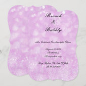 BRIDAL SHOWER INVITATION SAVE THE DATE (Vorne/Hinten)