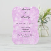 BRIDAL SHOWER INVITATION SAVE THE DATE (Stehend Vorderseite)