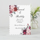 BRIDAL SHOWER INVITATION SAVE THE DATE (Stehend Vorderseite)