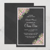 Bridal Shower Invitation Template Einladung (Vorne/Hinten)