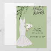 BRIDAL SHOWER INVITATIONEN, INSTANT DOWNLOAD EINLADUNG (Vorne/Hinten)