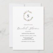 Bridal Shower Invitations Christmas Wedding (Vorderseite)