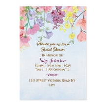 Bridal Shower Invitations