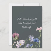 Bridal Shower Invitations  Einladung (Rückseite)