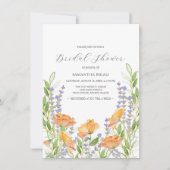 Bridal Shower Invitations – Sage Green & Boho Chic (Vorderseite)