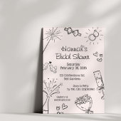 Bridal Shower, Modern Boho Minimalist,chic,    Einladung