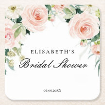 Bridal shower rosa oro floral Foam Boards