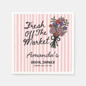 Bridal Shower Serviette (Vorderseite)