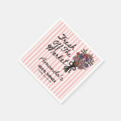 Bridal Shower Serviette (Ecke)
