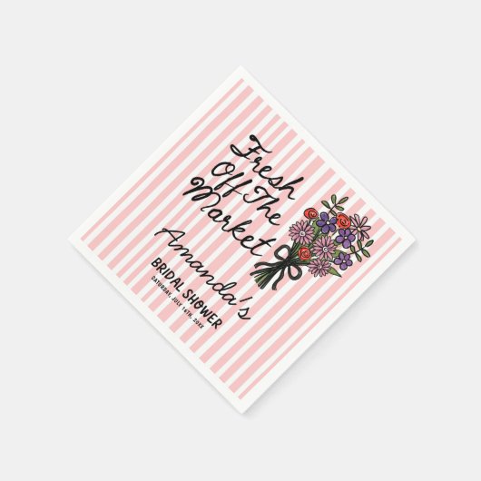 Bridal Shower  Serviette (Ecke)