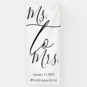 Bridal shower simple script big banner (Vertikal)