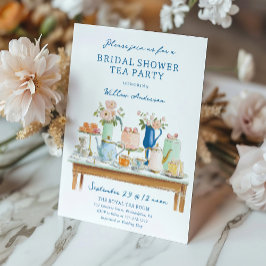 Bridal Shower Tea Party Invitation  Einladung