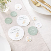 Bridal Shower Wildflower Garden Party Table Konfetti