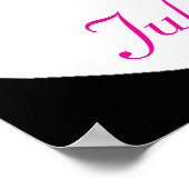 Bridal Silhouette I Mutter der Braut Poster (Ecke)