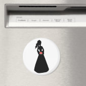 Bridal Silhouette III Magnet (In Situ (Geschirrspüler))
