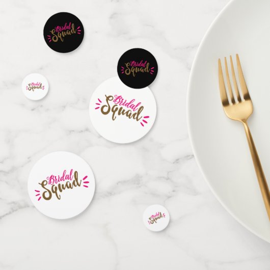 Bridal Squad Confetti Konfetti (Gruppe)