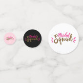 Bridal Squad Konfetti (Vorderseiten)