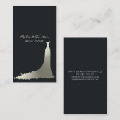Bridal Stylist Fashion House Dress Salon Visitenkarte (Vorne/Hinten)
