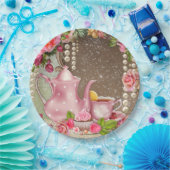 Bridal Tea Party Brautparty Pappteller (Party)