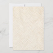 Bridal Tea Party Dusche Einladung (Rückseite)