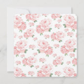 Bridal Tea Party Einladung (Rückseite)