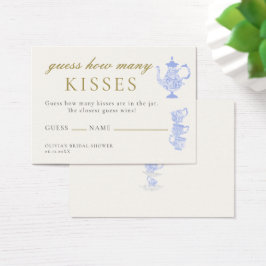 Bridal Tee China Lace Guess Wie viele Kisses Game