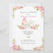 Bridal Tee Einladung (Vorderseite)