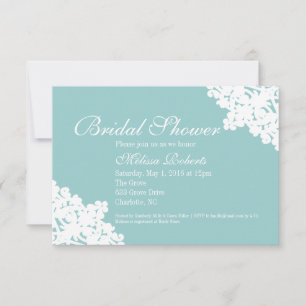 Bridal Tee oder Dusche Einladung  Bridal Lace