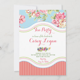 Bridal Tee Party Einladung