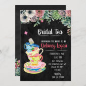 Bridal Tee Party Florenz Einladung (Vorne/Hinten)