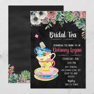 Bridal Tee Party Florenz Einladung