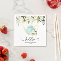 Bridal Tee Party Napkin - Blue | KUSTOM