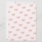 Bridal Tee Party Ratet die altersbedingte Spielkar Einladung (Rückseite)