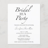 Bridal Tee Party | Schwarz-Weiß-Brautparty (Vorderseite)