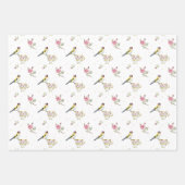 Bridal Tee Party Wasserfarben Geschenkpapier Set (Vorderseite 3)