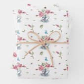 Bridal Tee Party Wasserfarben Geschenkpapier Set (Beispiel)