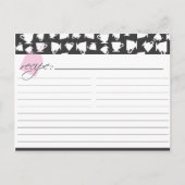 Bridal Tee Rezept Karte (Vorderseite)