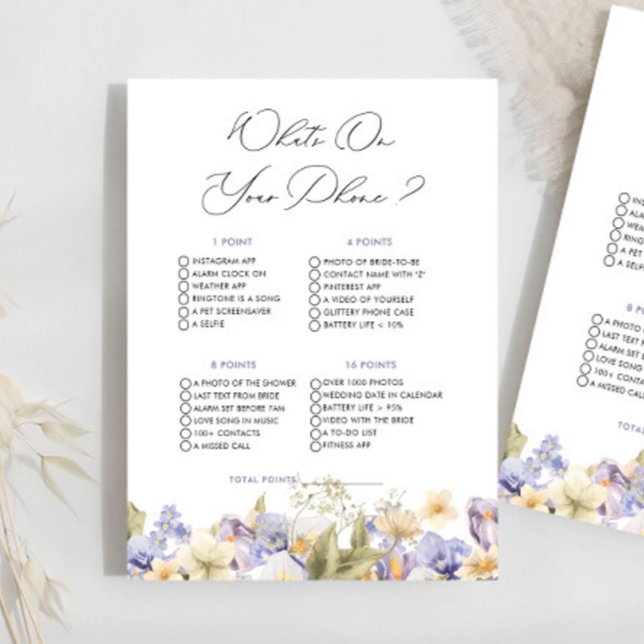 Bridal Tee Was auf Ihrem Handy Brautparty Spiel (Von Creator hochgeladen)