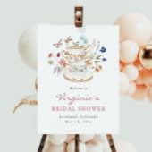 Bridal Tee Willkommenspender Poster