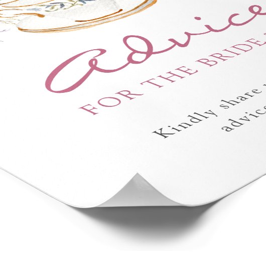 Bridal Teeberater Poster (Ecke)