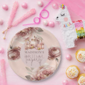 Bridal Teedusche Personalisiert Pappteller (Party)