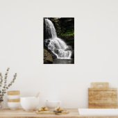 Bridal Veil Falls - Bushkill Falls Pennsylvania Poster (Küche)