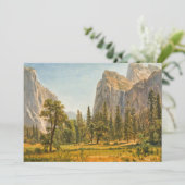 Bridal Veil Falls, Kalifornien | Albert Bierstadt (Stehend Vorderseite)