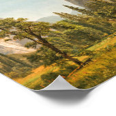 Bridal Veil Falls, Kalifornien | Albert Bierstadt Poster (Ecke)