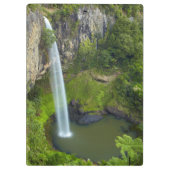 Bridal Veil Falls, Neuseeland Klemmbrett (Rückseite)