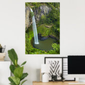 Bridal Veil Falls, Neuseeland Poster (Heimbüro)