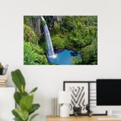 Bridal Veil Falls, NZ Poster (Heimbüro)